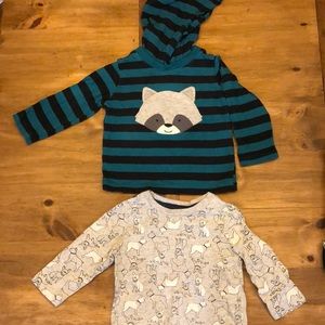 Set of three - Boys 12month Long sleeve T’s